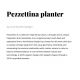 Ghivece - Ghiveci flori / Jardiniera plante de exterior / interior design modern premium PEZZETTINA PLANTER 50x50x50