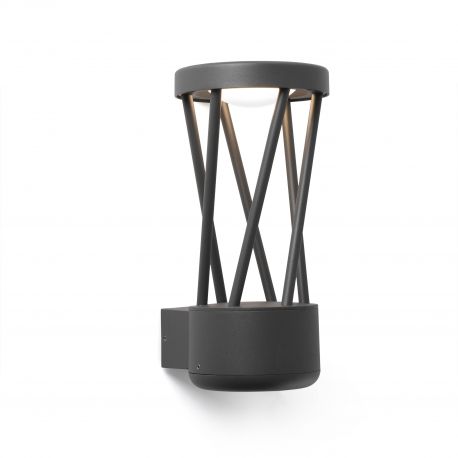 Aplice - Aplica LED de exterior design modern ambiental IP65 TWIST