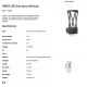 Aplice - Aplica LED de exterior design modern ambiental IP65 TWIST