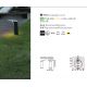 Stalpi - Mini Stalp LED exterior design modern decorativ IP65 LOTUS