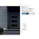 Stalpi - Mini Stalp iluminat exterior design modern IP65 BLOCK