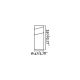 Stalpi - Mini Stalp iluminat exterior design modern IP65 BLOCK