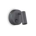 Aplica LED directionabila PAGE AP ROUND NERO