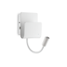 Aplica cu reader LED si port USB PROBE AP2 BIANCO