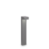 Stalp de iluminat exterior IP44 SIRIO PT2 H60 GRIGIO