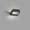 Aplica perete LED de exterior ambientala IP65 AXEL gri