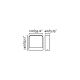 Aplice - Aplica perete LED de exterior ambientala IP65 AXEL gri