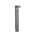 Stalp de iluminat exterior IP44 SIRIO PT2 H80 GRIGIO