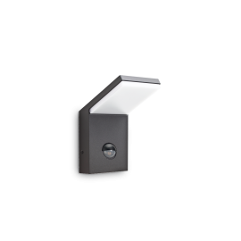 Aplica de exterior cu protectie IP54 STYLE AP SENSOR ANTRACITE 4000K
