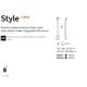 Stalpi - Stalp de exterior cu protectie IP54 STYLE PT ANTRACITE 3000K