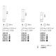 Stalpi - Stalp exterior IP44 TRONCO PT1 H60 NERO