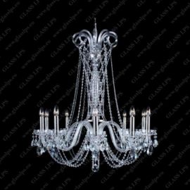 Lustre Cristal Bohemia - Lustra 8 brate cristal Bohemia