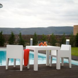 Mese - Masa de exterior / interior design modern premium JUT TABLE 90x90cm