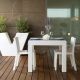 Mese - Masa de exterior / interior design modern premium JUT TABLE 90x90cm