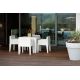 Mese - Masa de exterior / interior design modern premium JUT TABLE 90x90cm