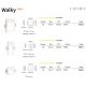 Aplice, corpuri de iluminat pentru pereti - Spot LED incastrabil ideal pentru iluminat scara sau hol WALKY-2