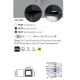 Aplice - Aplica LED de exterior ambientala design modern IP54 OLAN maro rustic