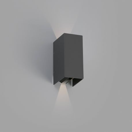 Aplice - Aplica LED de exterior ambientala design modern IP54 BLIND gri