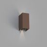 Aplica LED de exterior ambientala design modern IP54 BLIND maro rustic
