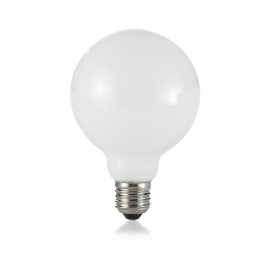 Becuri E27 - Bec LED E27 08W GLOBO D095 BIANCO 4000K