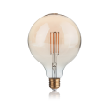 Bec LED dimabil E27 VINTAGE 04W GLOBO D125 AMBRA 2200K