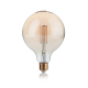 Becuri E27 - Bec LED dimabil E27 VINTAGE 04W GLOBO D125 AMBRA 2200K