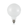 Bec LED E27 08W GLOBO D125 BIANCO 4000K