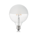 Bec LED E27 08W GLOBO D125 SATINATA 3000K