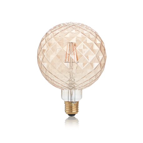 Becuri E27 - Bec LED E27 VINTAGE 04W PEARL AMBRA 2200K