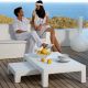 Mobilier terasa - Masuta de cafea exterior / interior design modern premium JUT COFFEE TABLE