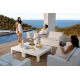 Mobilier terasa - Masuta de cafea exterior / interior design modern premium JUT COFFEE TABLE