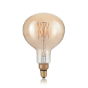 Bec dimabil de dimensiuni mari LED E27 VINTAGE XL 04W AMBRA 2200K