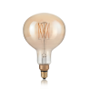 Bec dimabil de dimensiuni mari LED E27 VINTAGE XL 04W AMBRA 2200K
