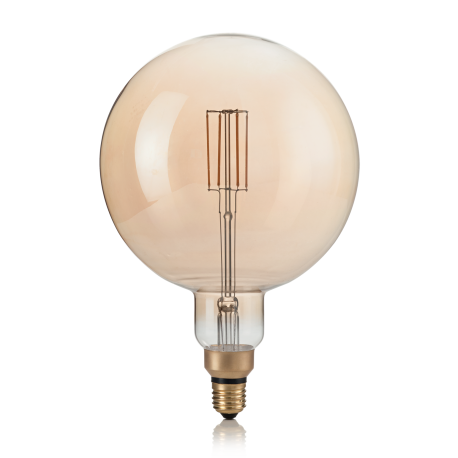 Becuri E27 - Bec dimabil de dimensiuni mari LED E27 VINTAGE XL 04W AMBRA 2200K