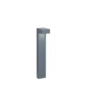 Stalp de iluminat exterior IP44 SIRIO PT2 H60 ANTRACITE