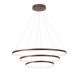 Lustra moderna suspendata, diametru 80cm, LED Ferrol