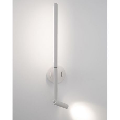 Aplice, corpuri de iluminat pentru pereti - Aplica LED moderna cu reader LED directionabil Handy