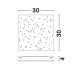 Plafoniere - Plafoniera LED dimabila design cer înstelat CIELO alb