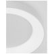 Plafoniere - Plafoniera LED 4000K moderna 60cm RANDO THIN alba