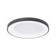 Plafoniere - Plafoniera LED 4000K moderna 60cm RANDO THIN negru