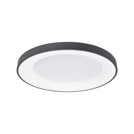 Plafoniera LED 4000K moderna 60cm RANDO THIN negru