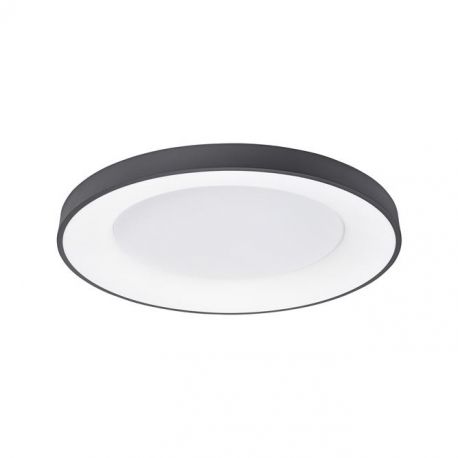 Plafoniere - Plafoniera LED 4000K moderna 60cm RANDO THIN negru