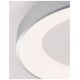 Plafoniere - Plafoniera LED 3000K moderna 60cm RANDO THIN argintiu
