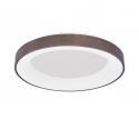 Plafoniera LED 3000K moderna 60cm RANDO THIN maro