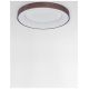 Plafoniere - Plafoniera LED 3000K moderna 60cm RANDO THIN maro