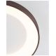 Plafoniere - Plafoniera LED 3000K moderna 60cm RANDO THIN maro