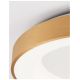 Plafoniere - Plafoniera LED 3000K moderna 60cm RANDO THIN auriu