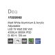 Candelabre, Lustre - Lustra moderna suspendata, diametru 60cm, LED DEA