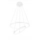 Candelabre, Lustre - Lustra moderna suspendata, diametru 60cm, LED dimabil DEA