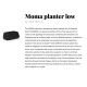 Ghivece - Ghiveci plante / Vaza flori exterior / interior design modern premium MOMA PLANTER LOW